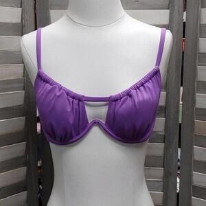 Women's Tunneled Neckline Underwire Bikini Top | Shade & Shore | 36DD